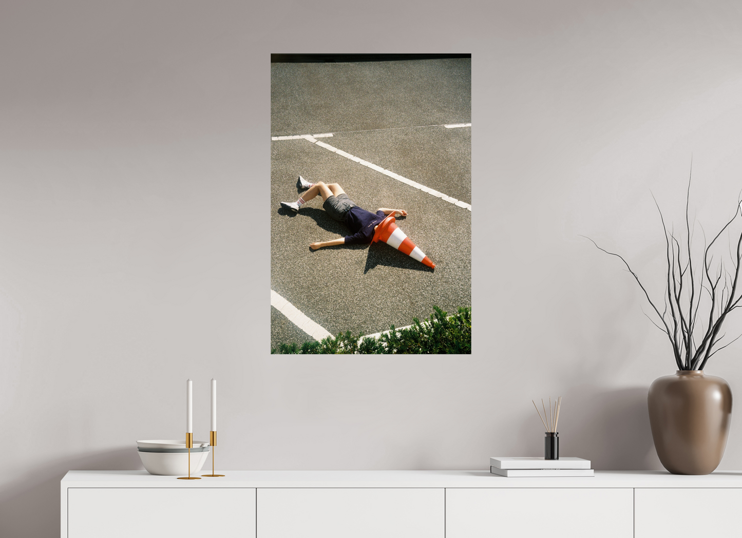 60 x 90 cm, Epson traditional photo paper Kegel Tatort
